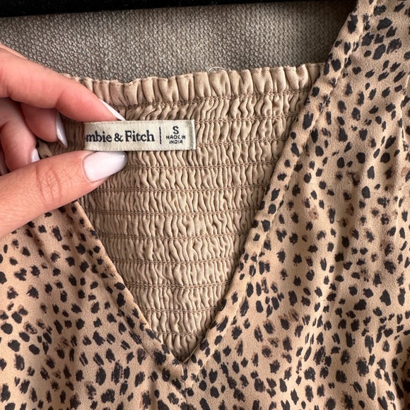 Abercrombie and Fitch Leopard Print Dress - Picture 5 of 6
